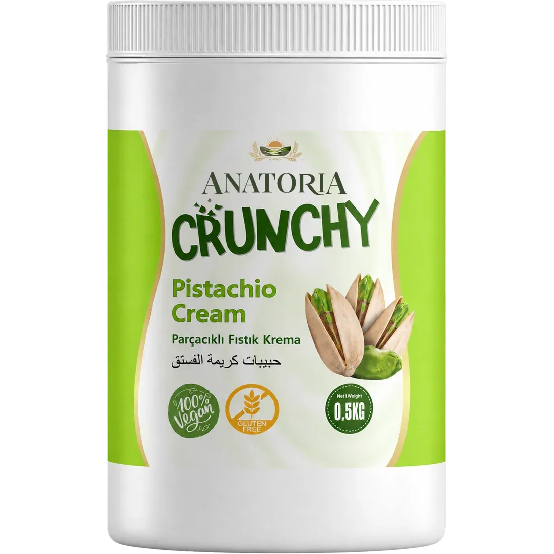 Anatoria Pistachio Cream in a 0,5 kg tub
